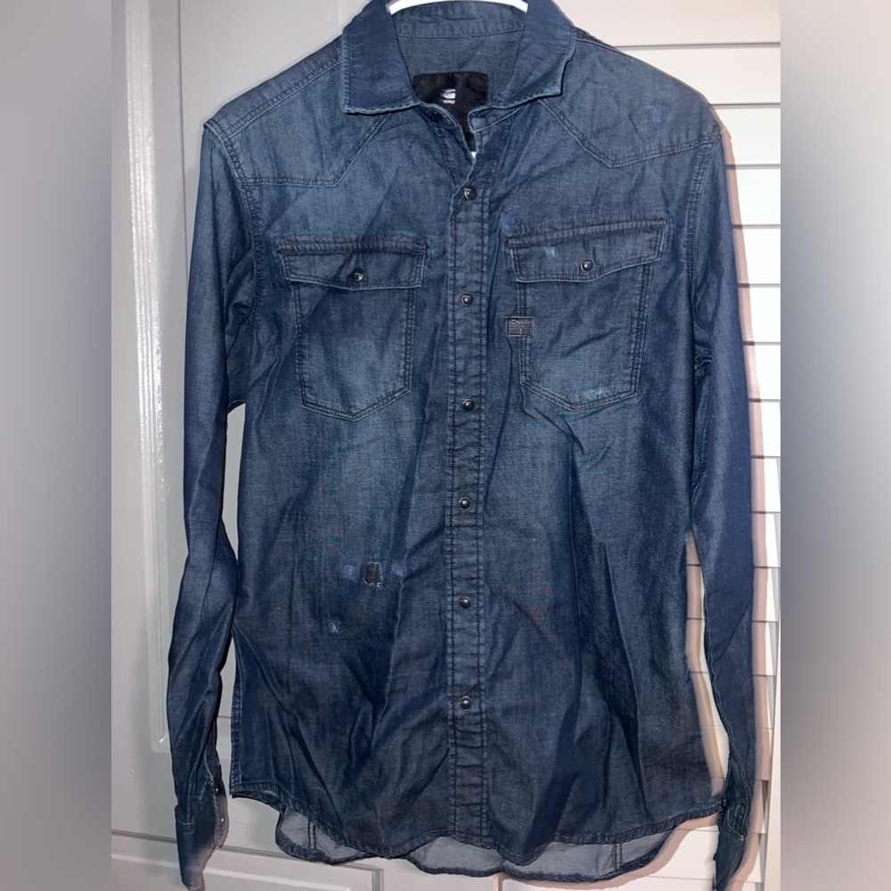 🔥 MENS DENIM G-STAR RAW SHIRT